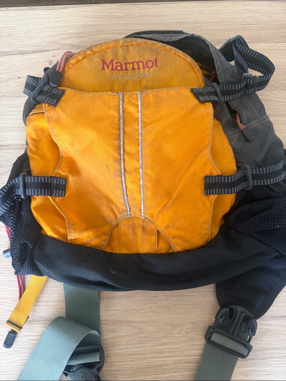 Marmot Orange and Black Daypack with Straps